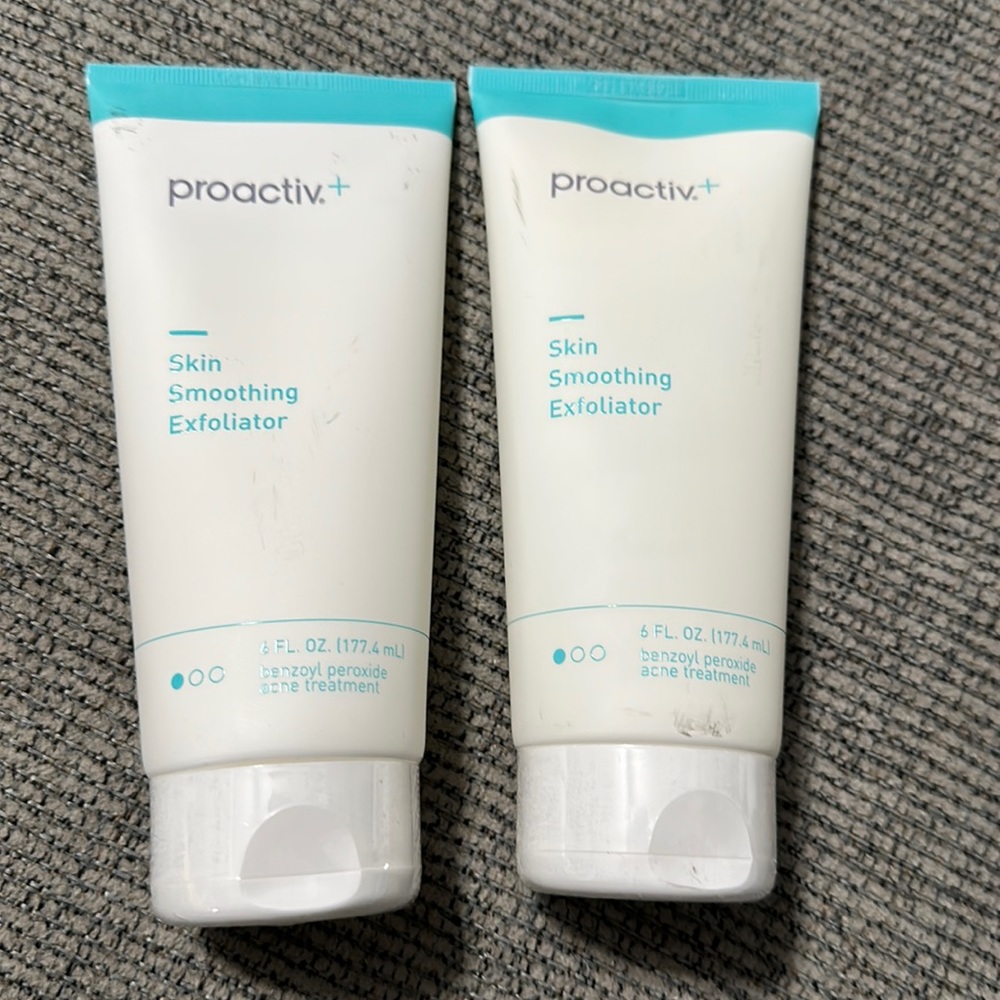 Proactiv+ Skin Smoothing Exfoliator. New sealed. 6fl oz. EXP 11/2021. Two.